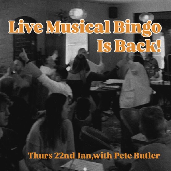 Live Musical Bingo at Our House at Gloucester Food Dock.