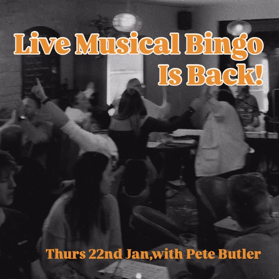 Live Musical Bingo at Our House at Gloucester Food Dock.