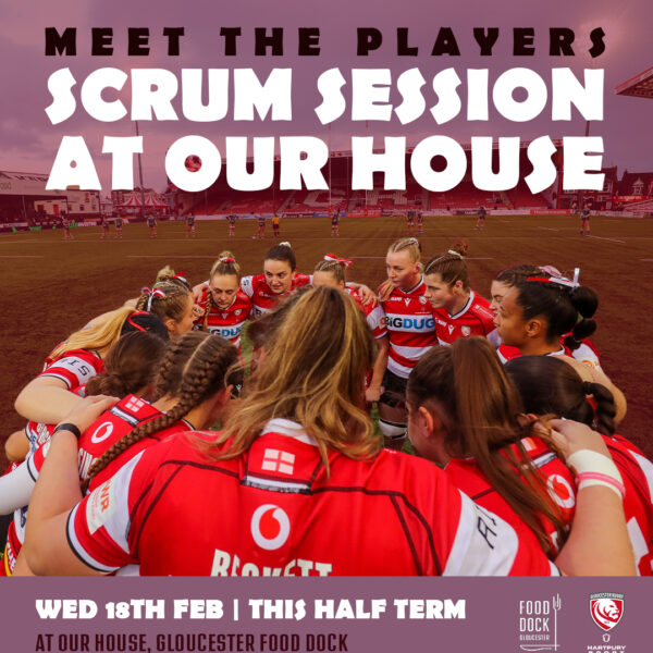 Meet the Players, Scrum Session at Our House at the Food Dock.