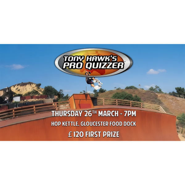 Tony Hawks Pro Quizzer Music Quiz at Hop Kettle.